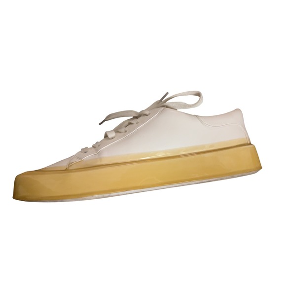 Gabi Dipped Contrast Sole Platform Sneakers Size 10 - Picture 6 of 11